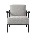 Krzesło z tkaniny podłokietnikowe sofa pojedyncza sofa